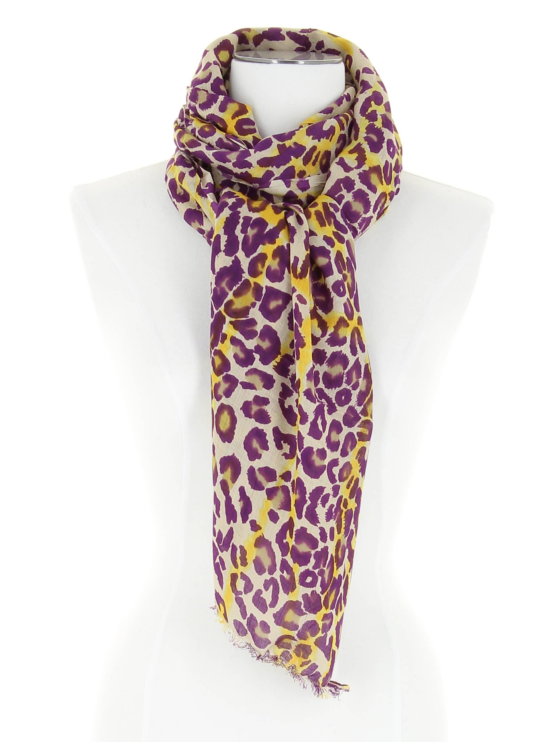 DIWALI PARIS - Wholesale Scarf - Women's - JAGUAR SCARF - 100% VISCOSE1