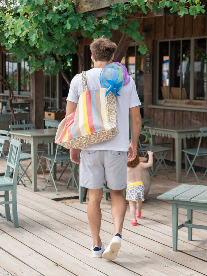 A BOLSA DE PRAIA “LOULOU” por atacado de BAÏNES SWIMWEAR