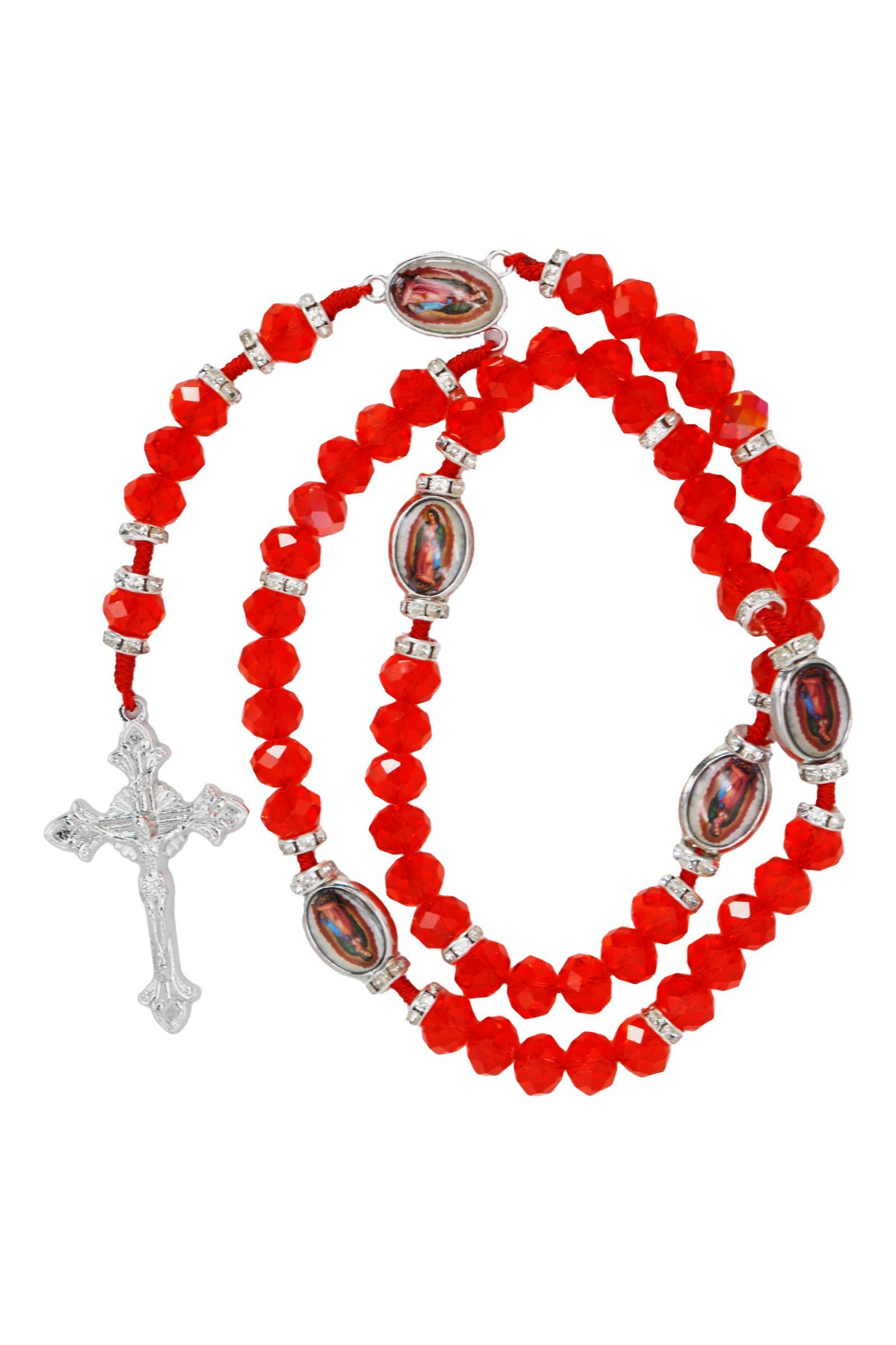 Cap Zone – wholesale Bönehalsband – Cross Ädelsten Bön Pärlor Radband Halsband7