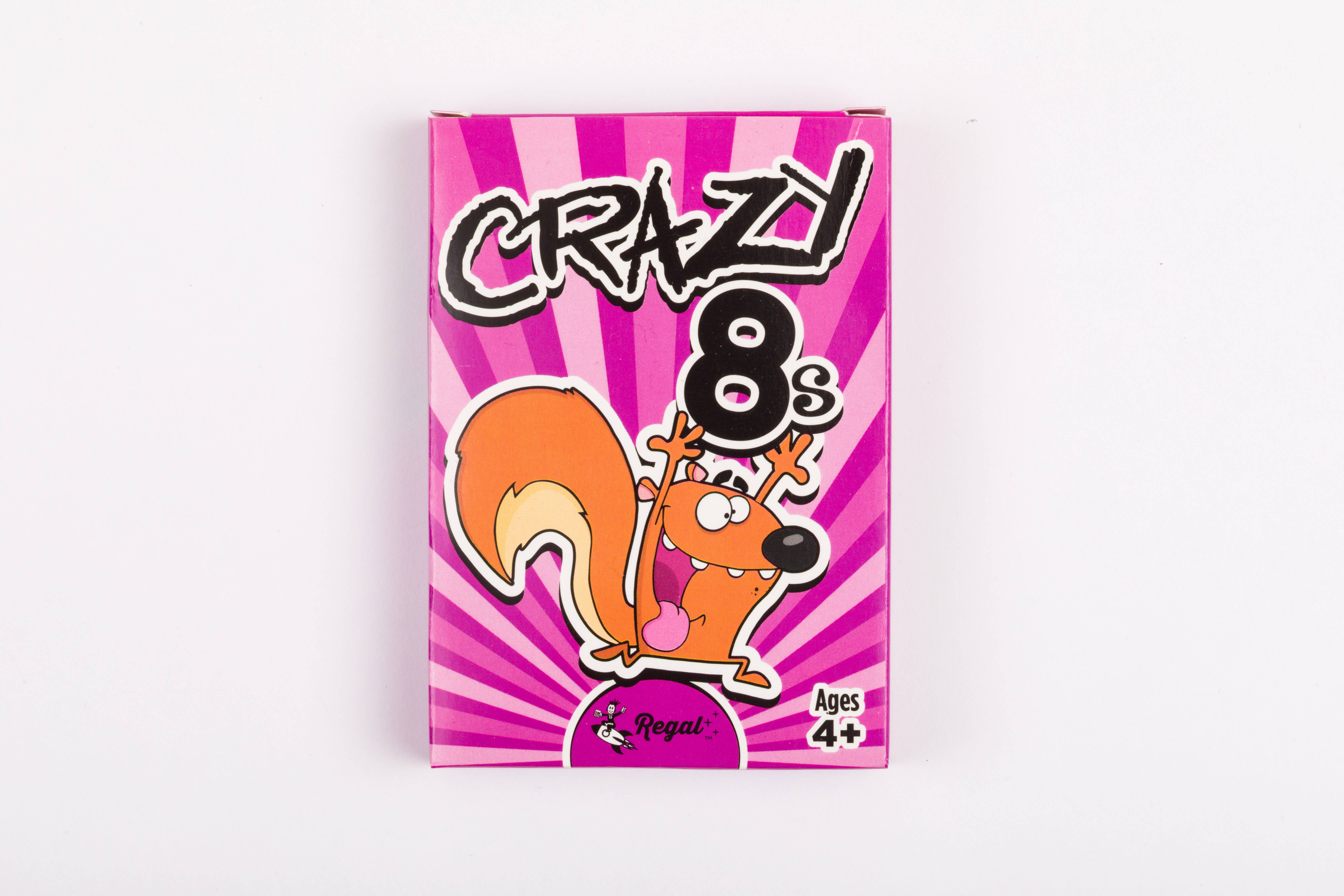 Regal Games - Vente Jeux de cartes - Recharge PDQ Jeux de cartes pour enfants - Jeu de cartes Crazy 8's2