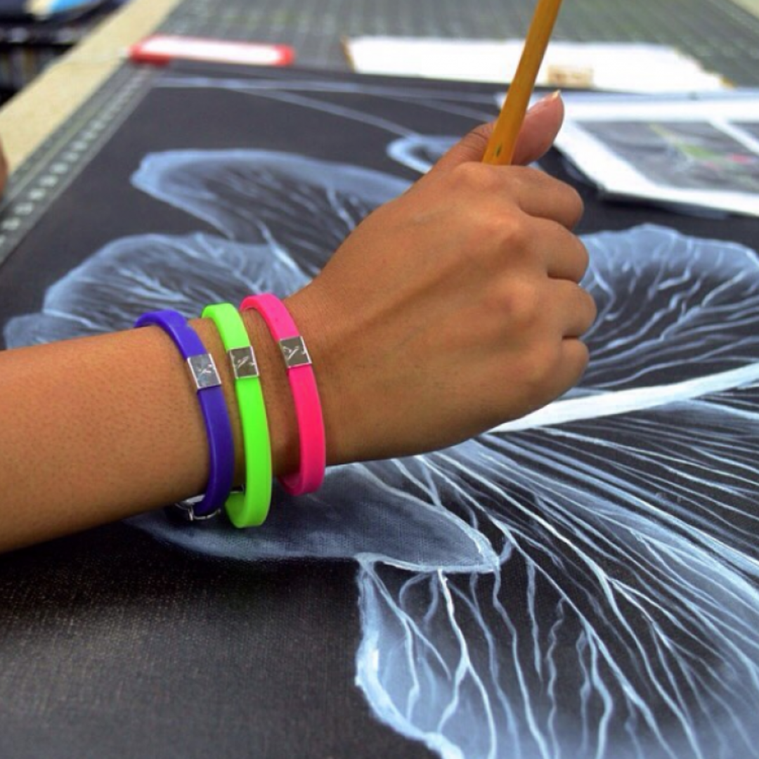 UNTIL THERES A CURE FOUNDATION - Venta al por mayor Brazalete - Pulsera de gelatina Until There's A Cure5