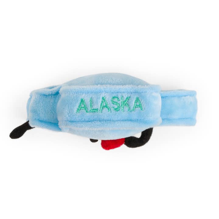 Stuffed States USA - Wholesale Stuffed/Plush Toy - Kids & Baby - Alaska Plush Magnet -Mini Stuffs