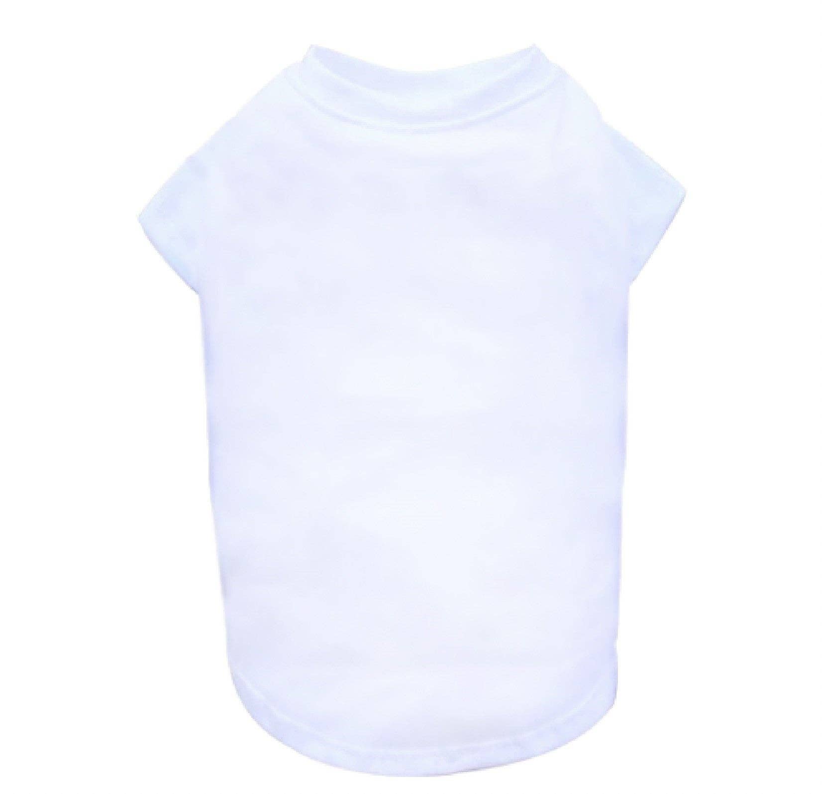 DoggyDolly Australia/NZ - Wholesale Pet Shirt - Dog - THICK DOG - Plain White Doggy T Shirt0