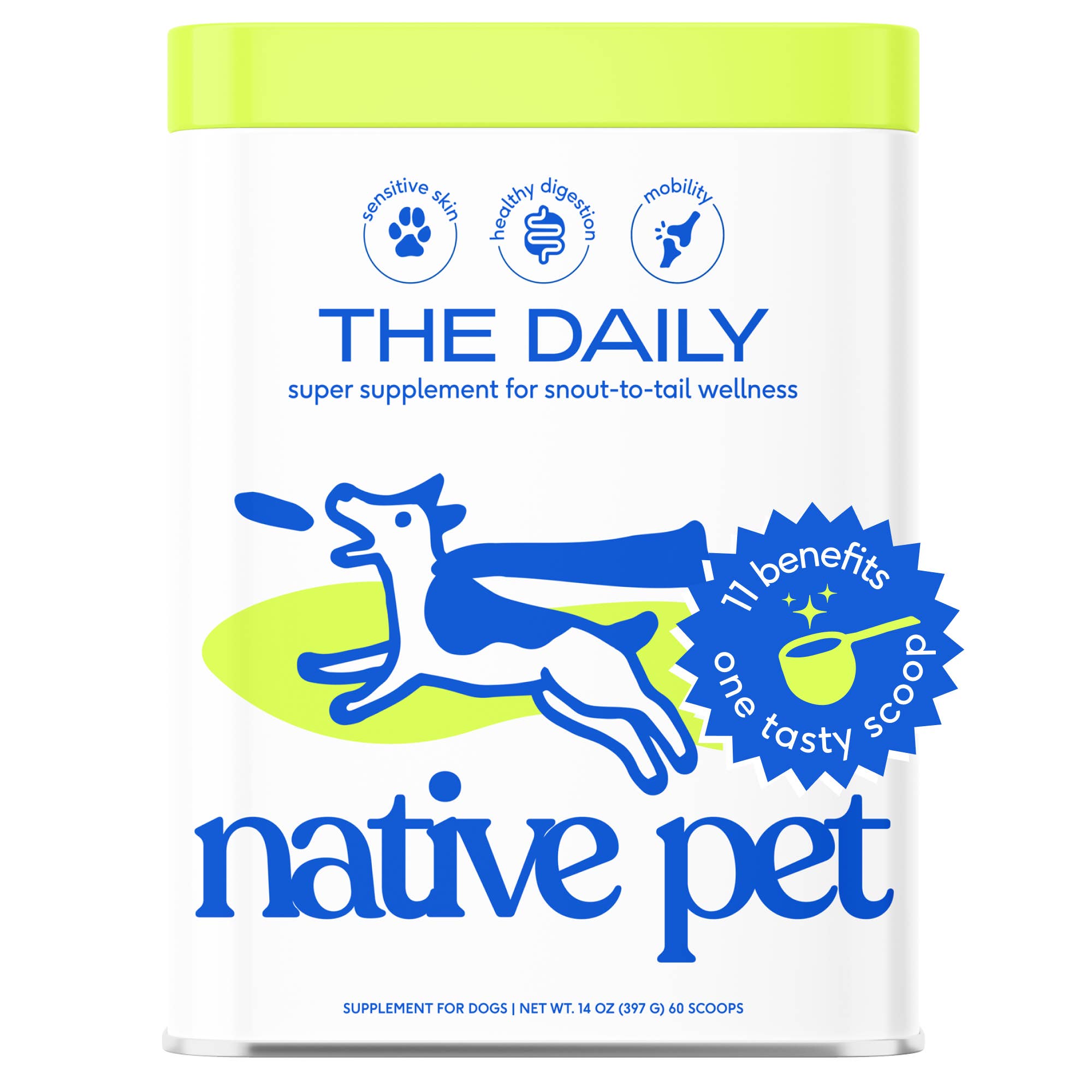 Native Pet - Wholesale Pet Supplement - Dog - The Daily Powder Supplement, 11-in-1 Multivitamins for Dogs8