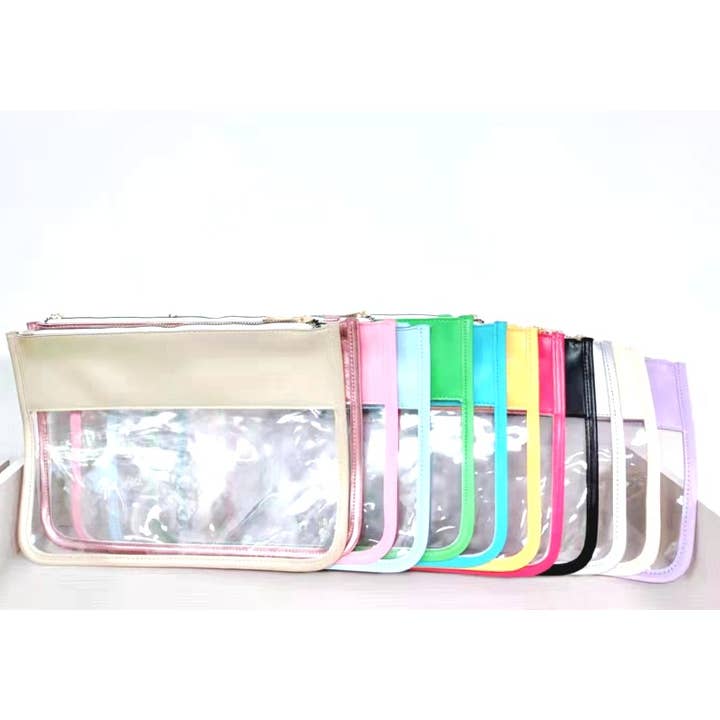 Dilworth Road - Wholesale Pouch - Women's - Faux Leather Accessory Pouch for Chenille Varsity Letter
