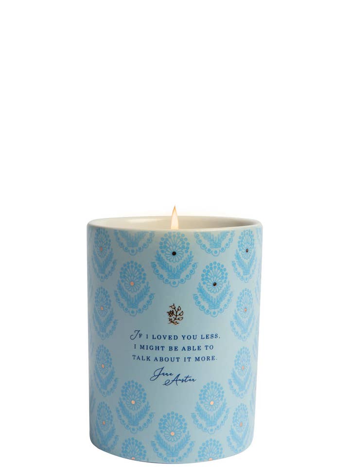 Jane Austen: If I Loved You Less Scented Candle (8.5 oz.) for wholesale by Insight Editions UK
