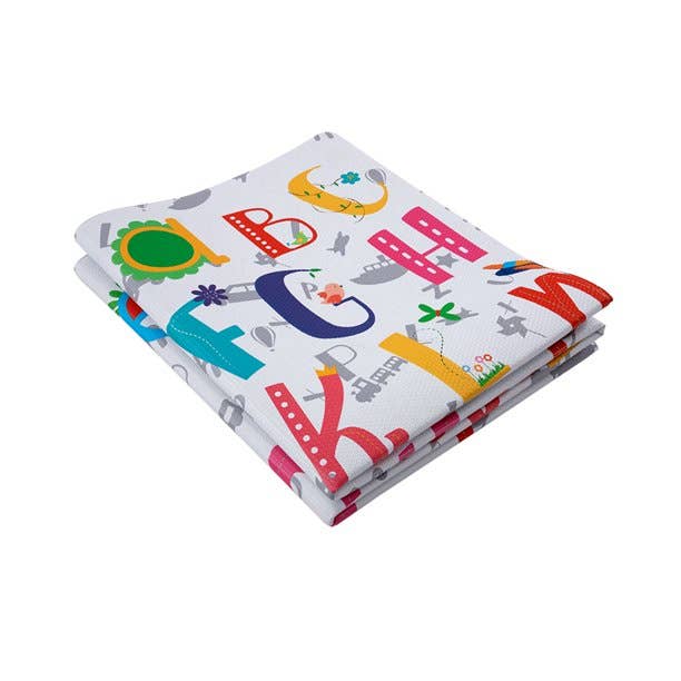 Ray Star - Wholesale Play Mat - Kids & Baby - Alphabet Design Foldable Baby Play Mat with Extra Cushion