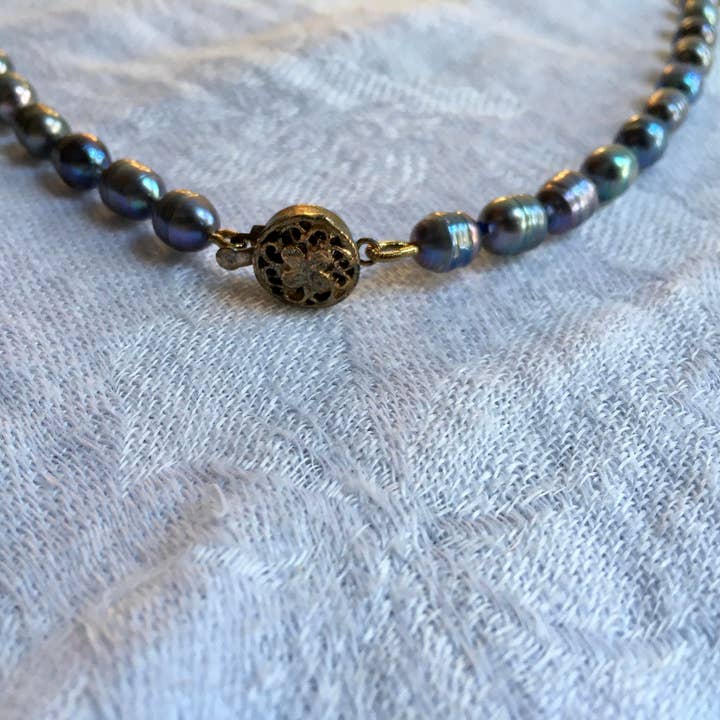 Classic Pearl Necklace for wholesale by The Atlas Rose And Key