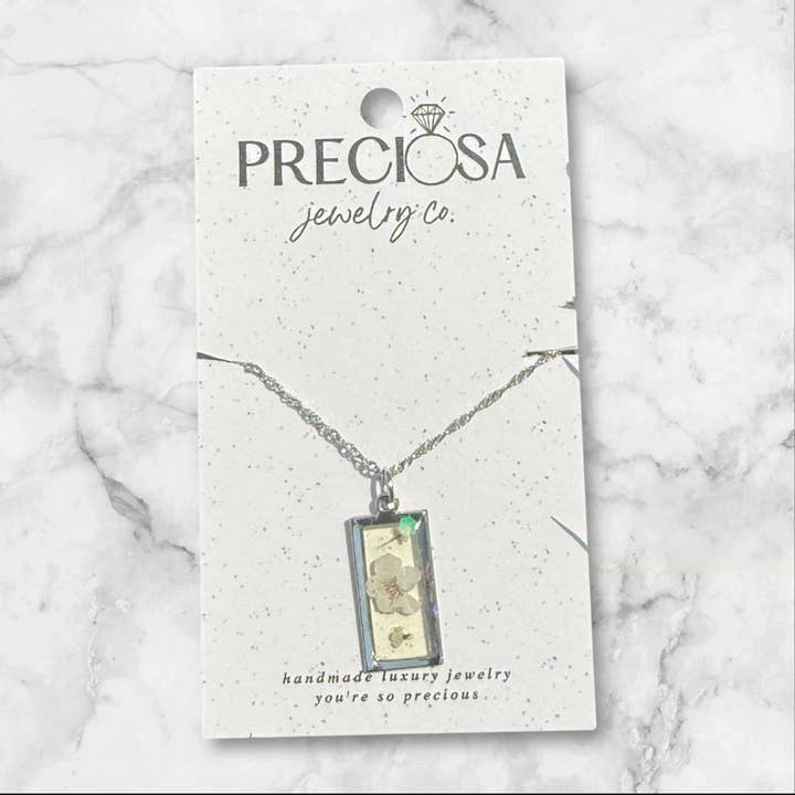 Flor Blanca para venta al por mayor de Preciosa Jewelry Co.