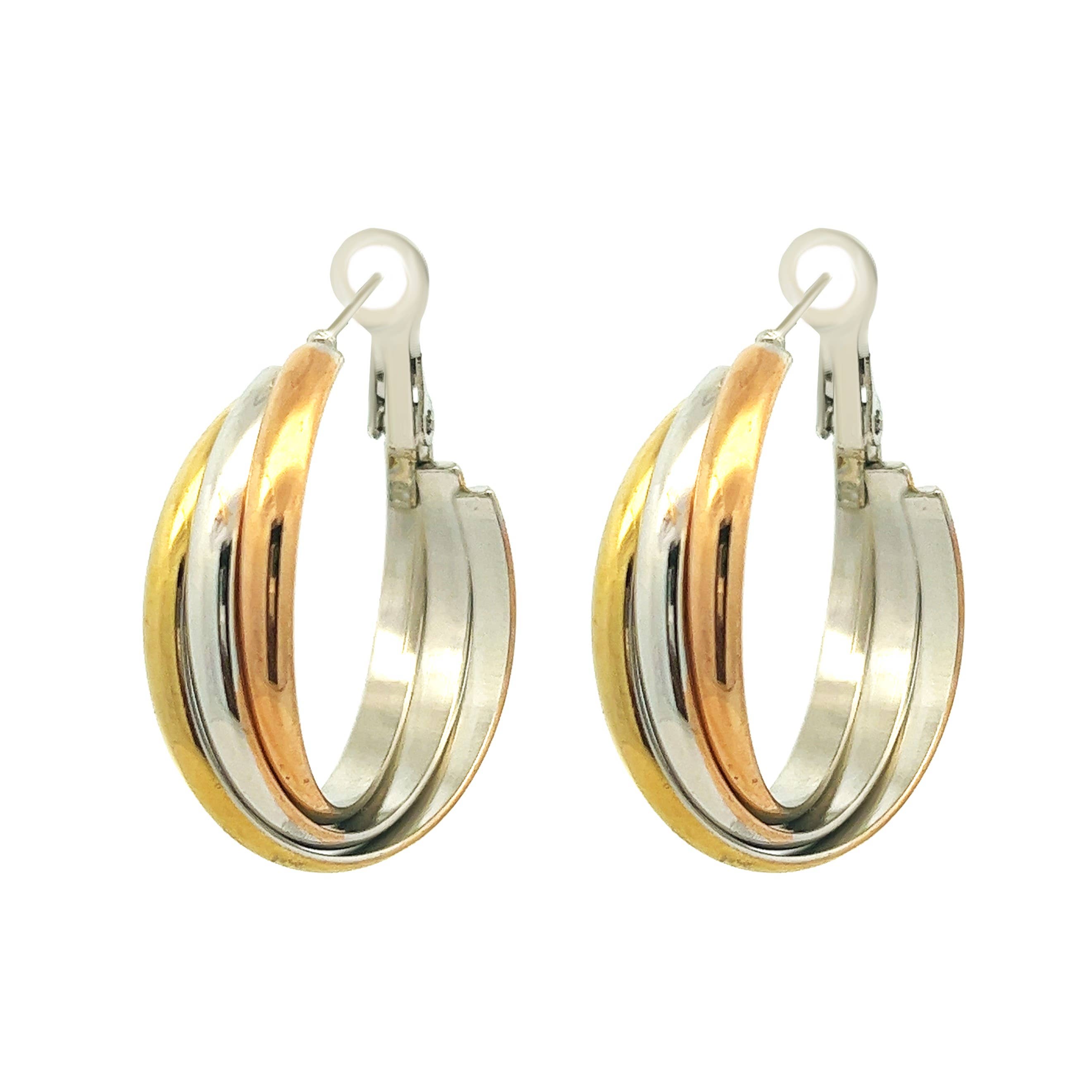 AMORINO SRL - Vendita all'ingrosso Orecchini a cerchio - Classico Orecchino Cerchio - HDX2356E8140