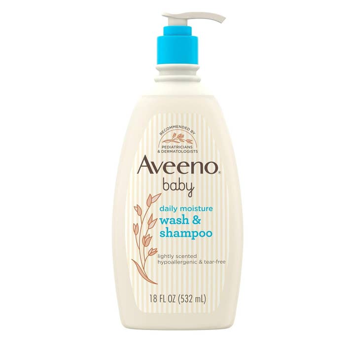 Aveeno baby dagelijkse shampoo en bodywash met haverextract, licht geparfumeerd 532 ml voor wholesale door KT Supply