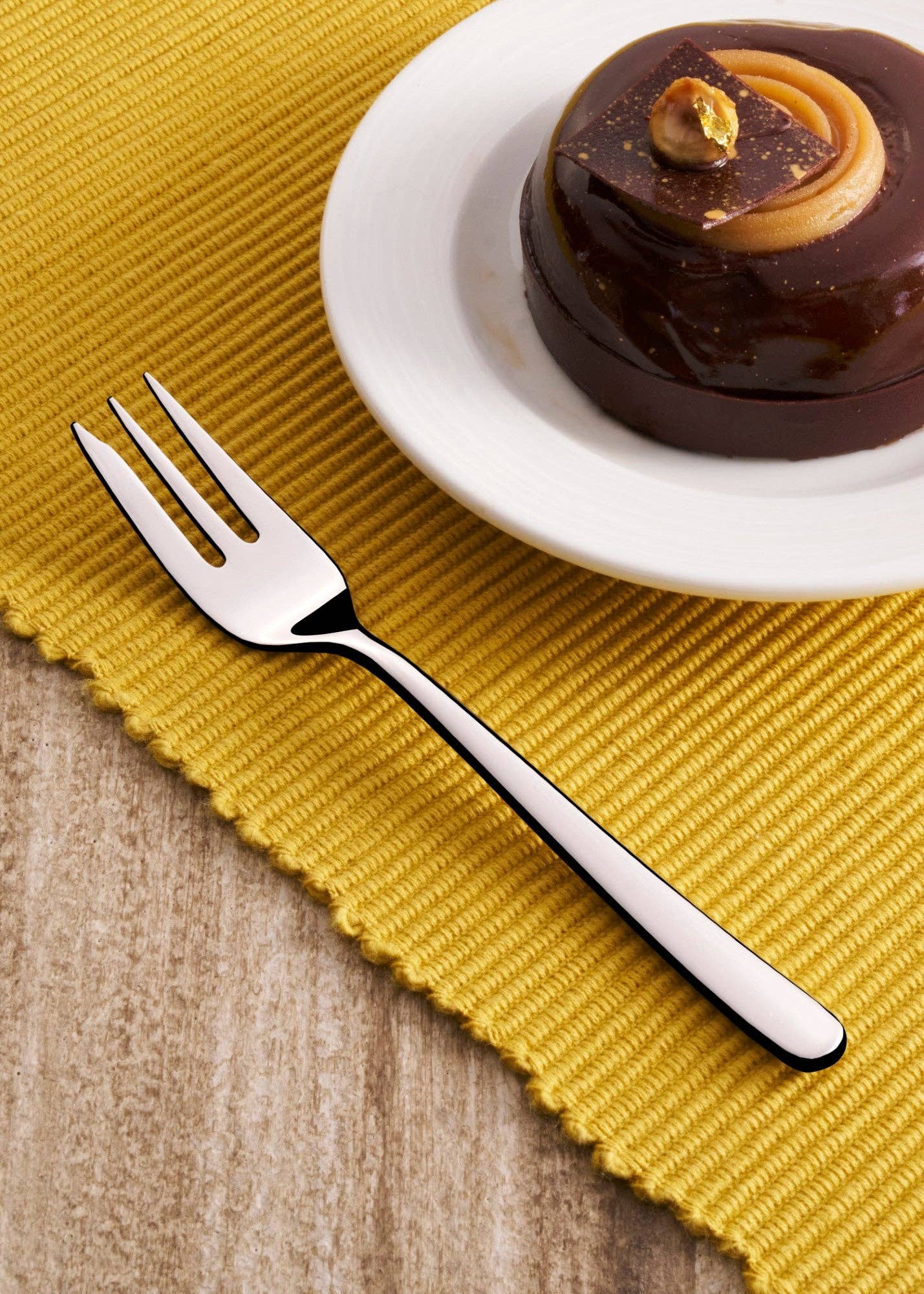 ExpoBazaar - Wholesale Table fork - Stainless Steel Cake Fork Set of 12 | 6", Silver