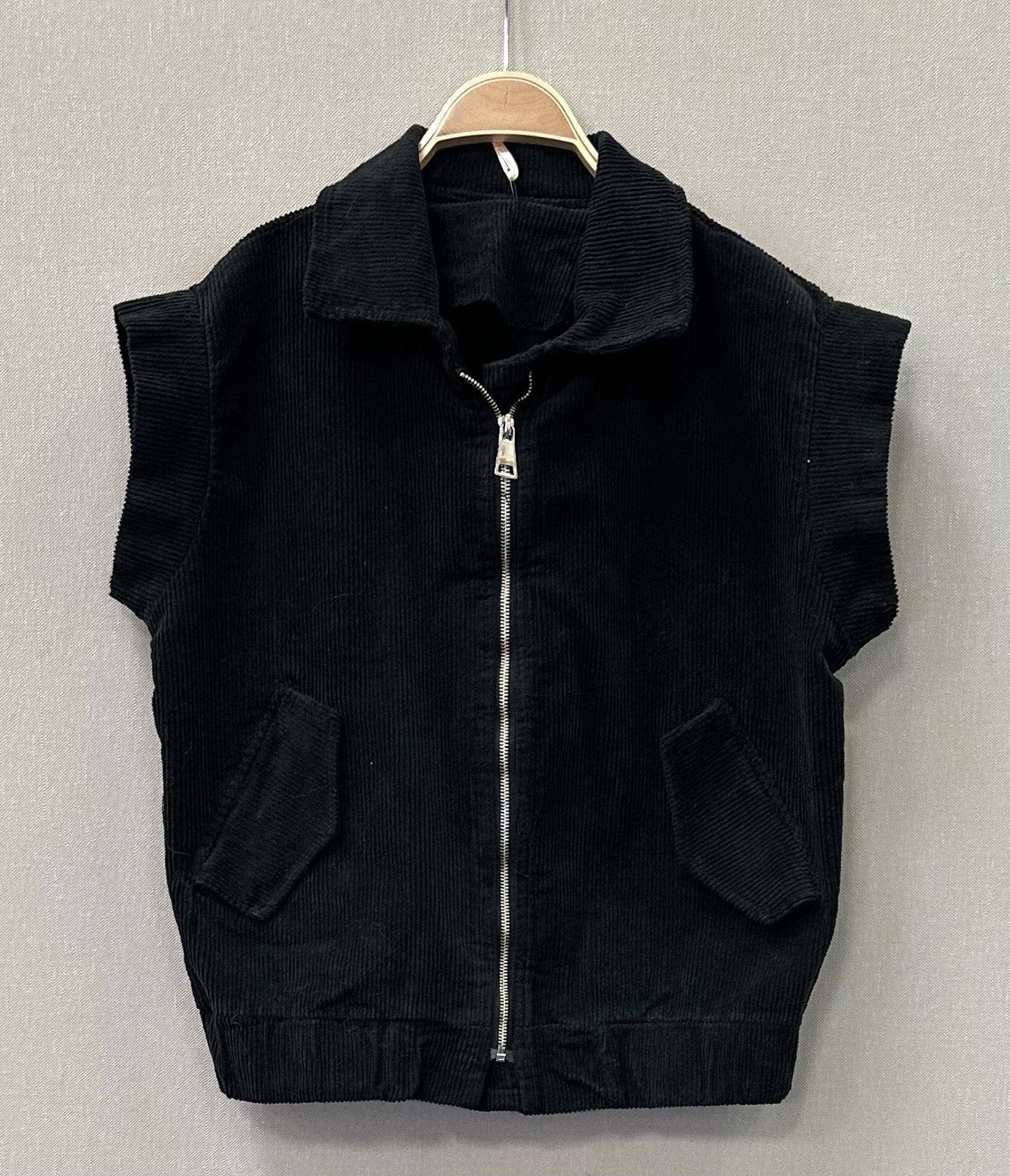 SWEET MAGIC MODA Y COMPLEMENTOS - Wholesale Outerwear Vest - Women's - CORDUROY VEST