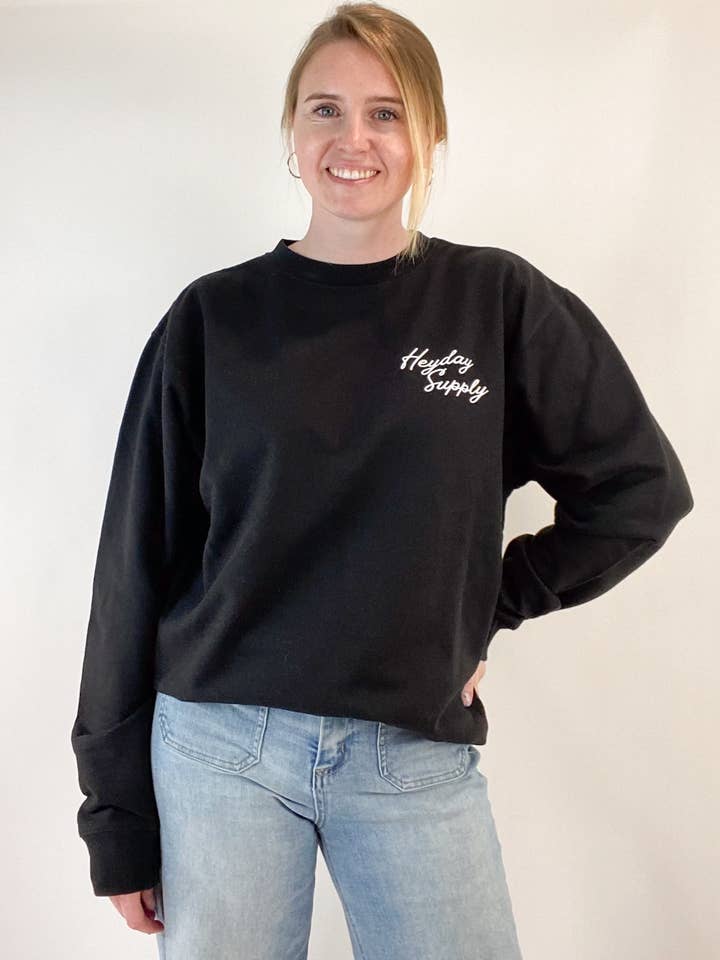 Shellphone Crewneck Sweatshirt for wholesale by Heyday Supply