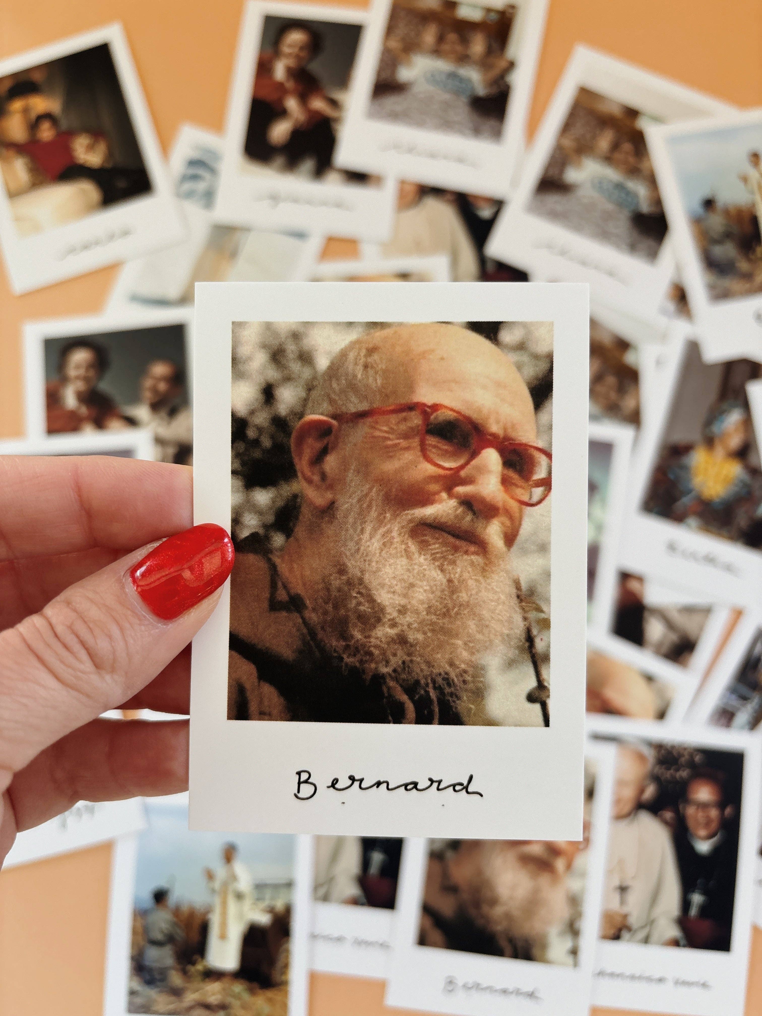 January Jane Shop - Wholesale Religious Card - Saint Polaroid Minis Color Pack8