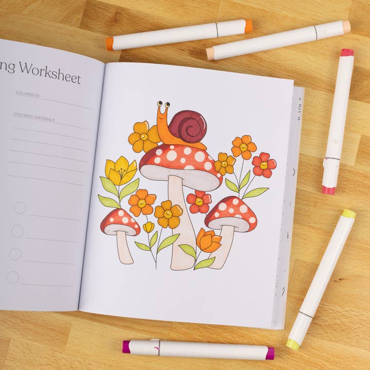 Elyse Breanne Design - Wholesale Coloring Book - Adult - Garden Avenue Coloring Book