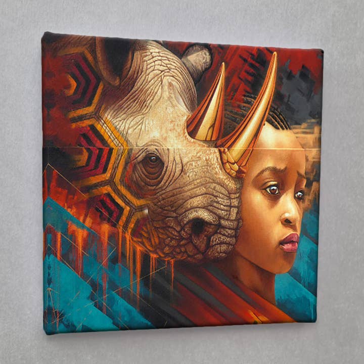 #01471 Sunny London Street Art op canvas voor wholesale door Eicie