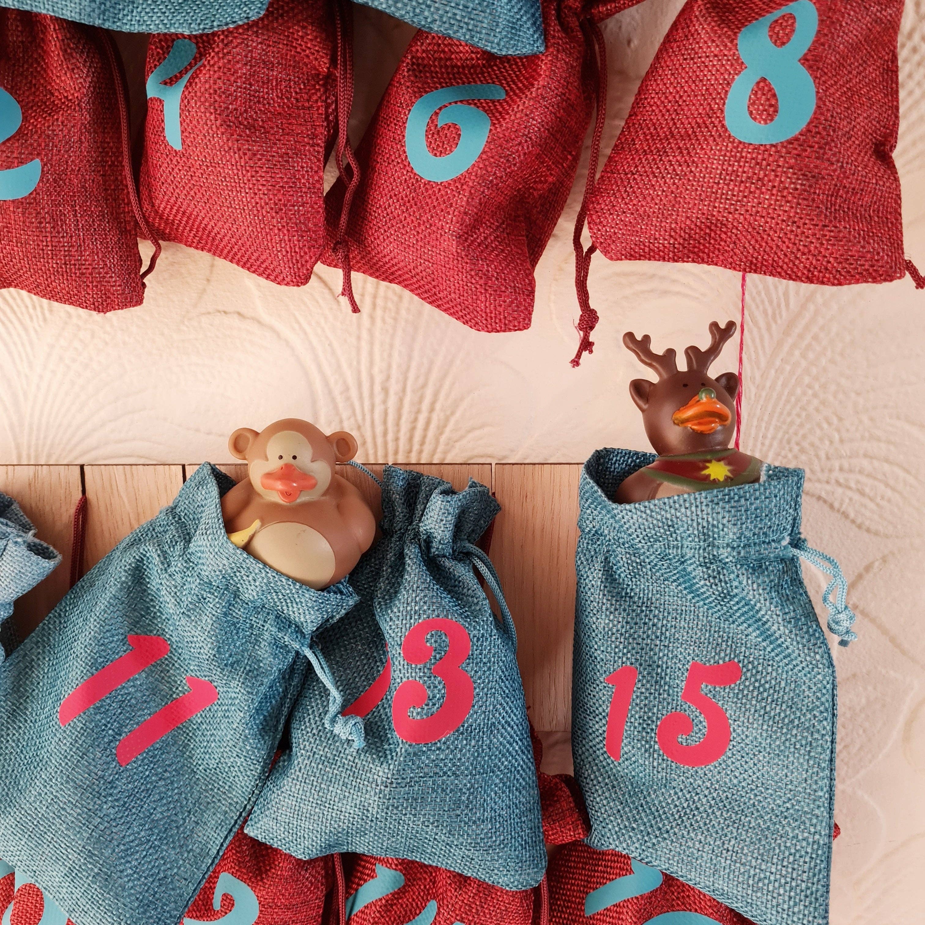 Dukki Gifts - Wholesale Advent Calendar - Rubber Duck Reusable Advent Calendar4