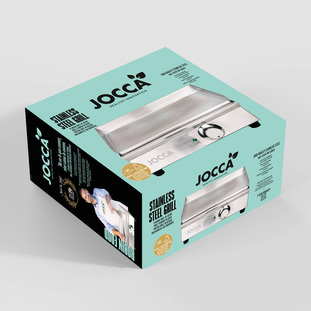 JOCCA - Wholesale Kitchen Appliance - Parrilla de Acero Inoxidable1