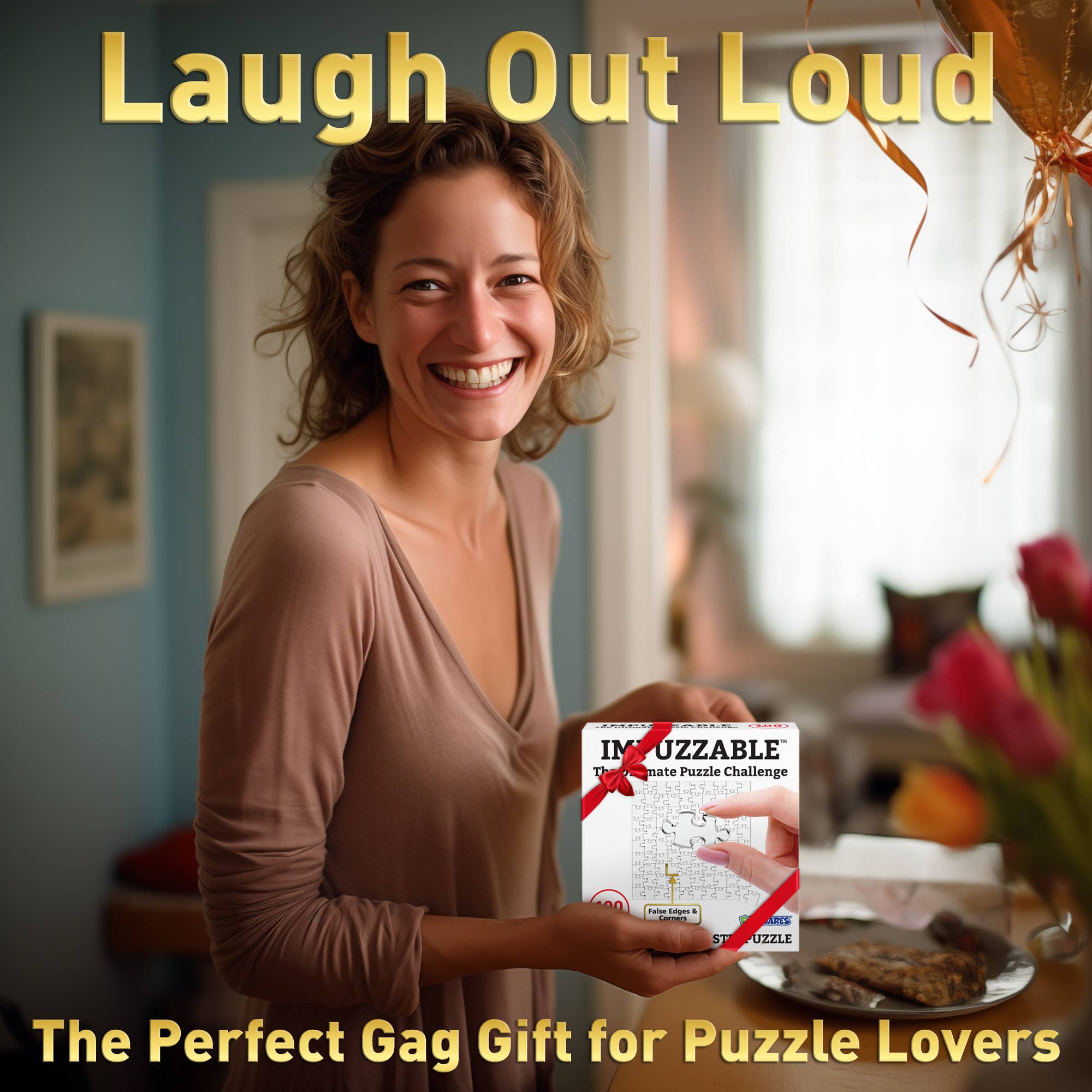 Funwares – wholesale Puzzle – Adult – ImPuzzable – Impossible 100-Piece Puzzle, Gag & Gift6