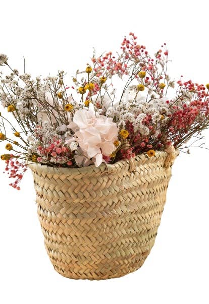 Concari.flores Preservadas - Wholesale Dried/Pressed Flowers - medium bouquet with dried and preserved flowers and greenery1