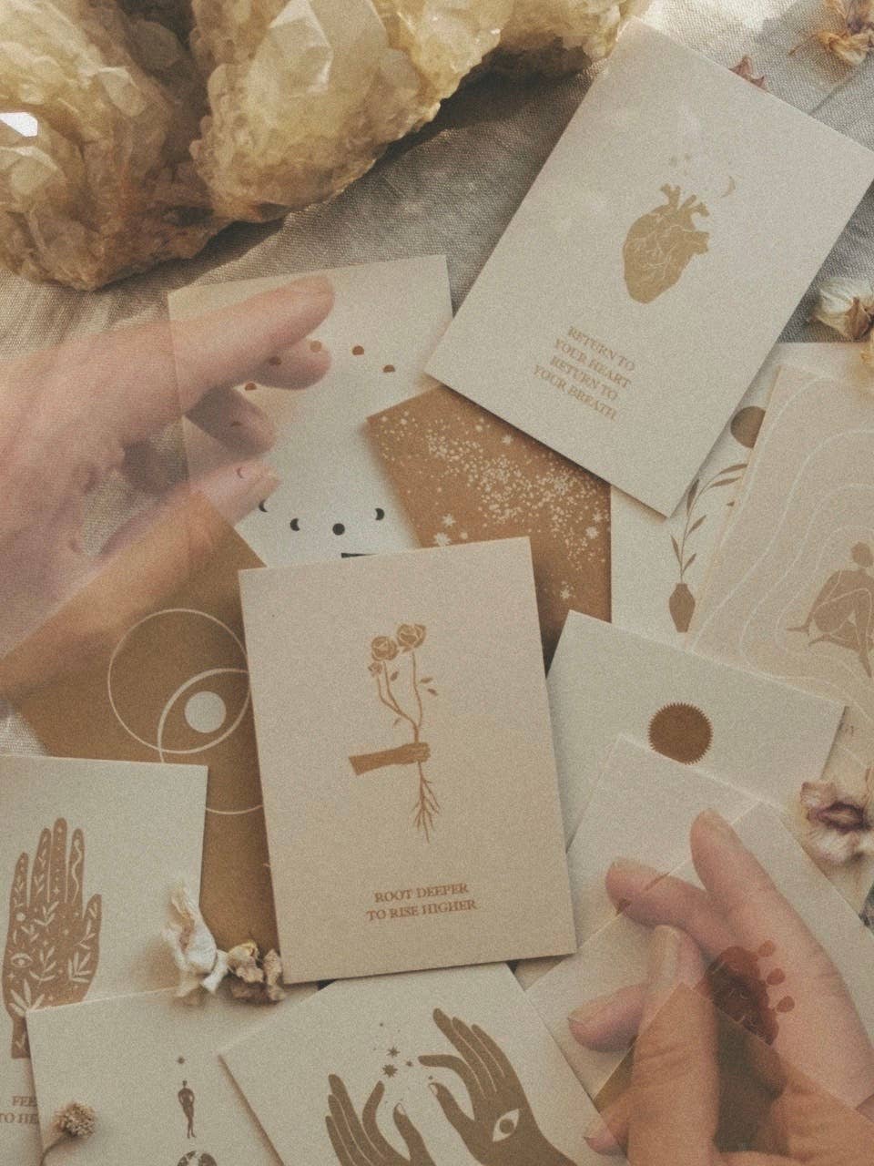 Anna Cosma - Wholesale Tarotkaarten - Vertrouw op je innerlijke visie - set van 17 affirmatiekaarten8