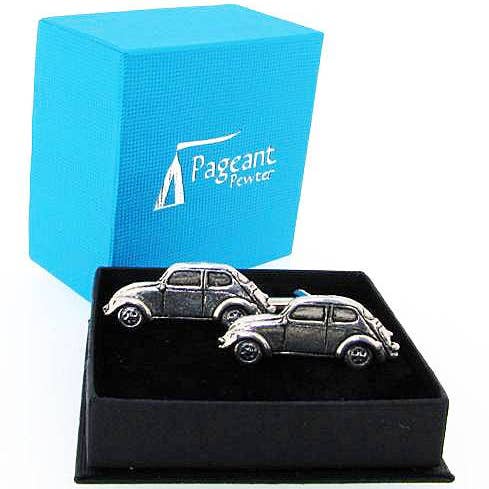 Pewter Classic Car VWB Cufflinks for wholesale by Pageant Pewter