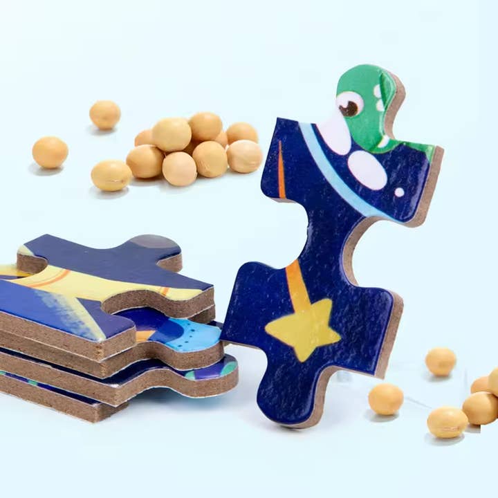 JSBlueRidge Toys - Wholesale Puzzle - Kids - Montessori Jigsaw Brain Puzzle Set For Kids