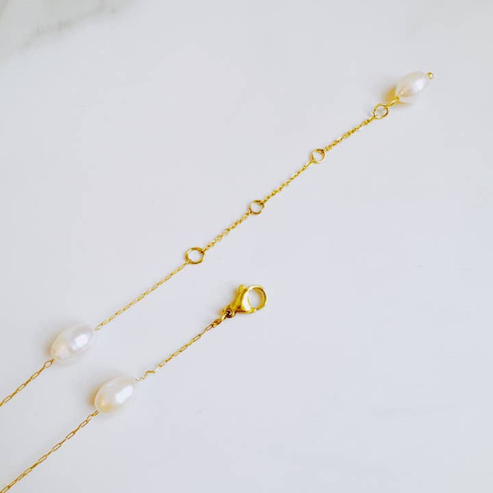 Ellison+Young - Wholesale Beaded/Pearl Necklace - Esther Freshwater Pearl Necklace5