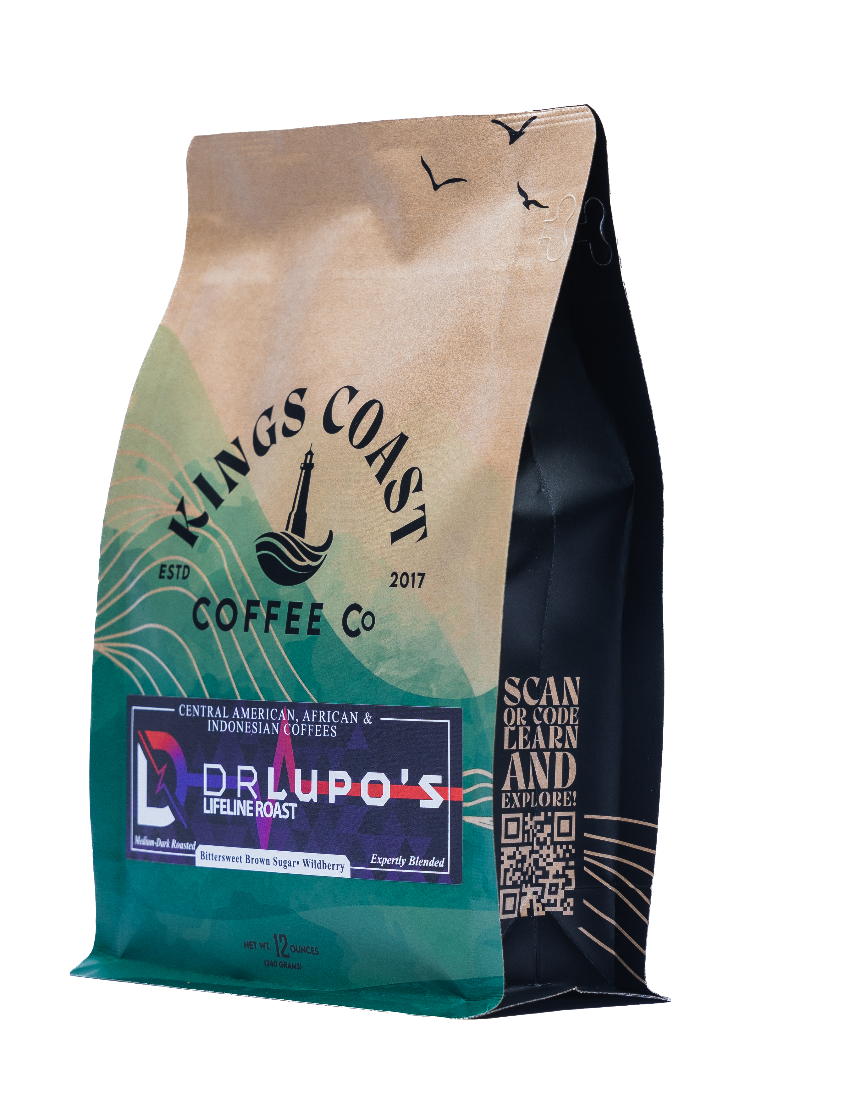 KINGS COAST COFFEE COMPANY - Wholesale Coffee Beans - DRLUPO'S LIFELINE ROAST1