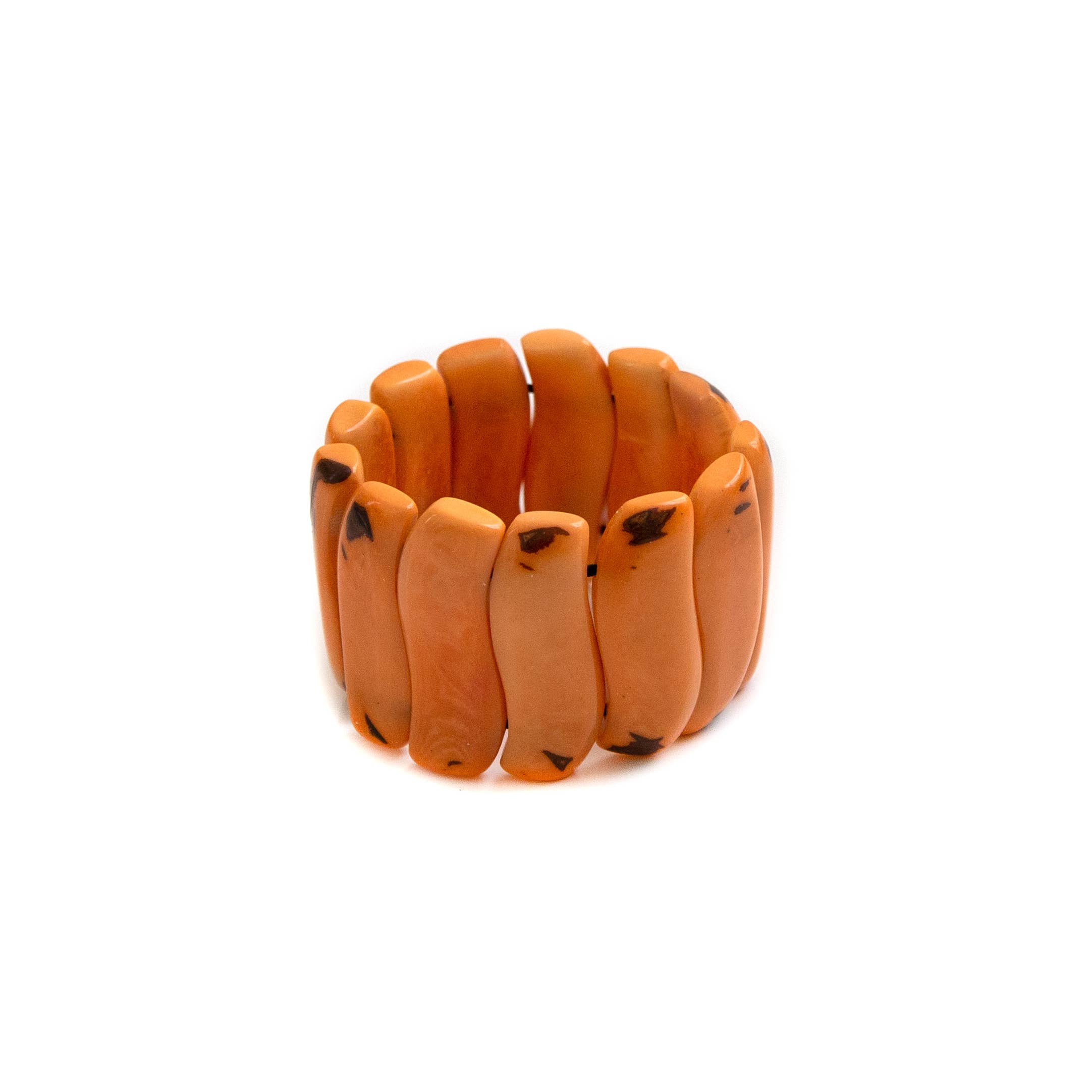 Organic Tagua Jewelry - Wholesale Bangle Bracelet - Kenya Bracelet1