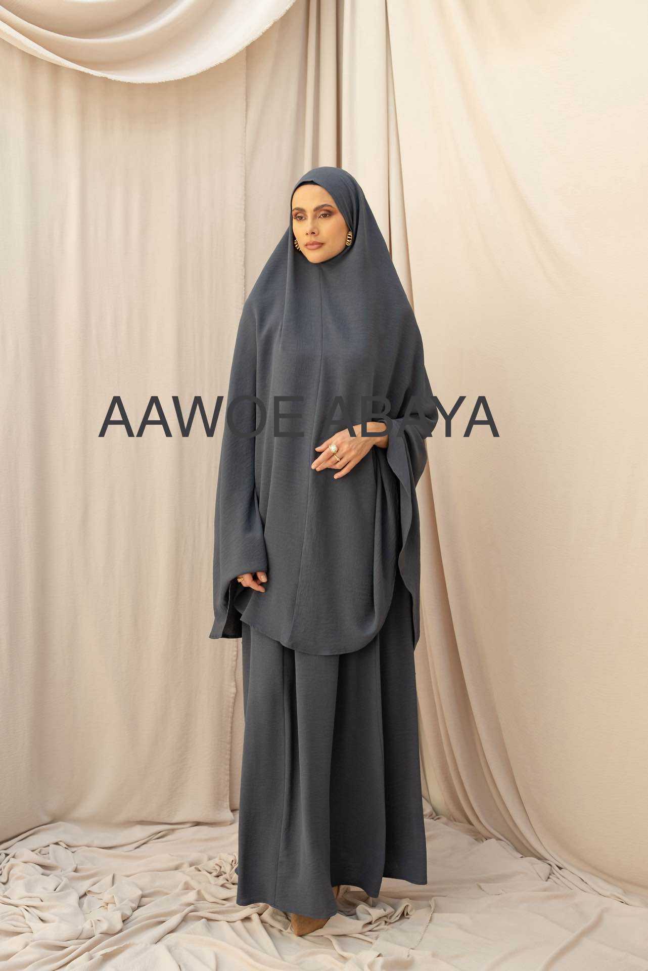 Aawoe Abaya - Wholesale Tops Set - Women's - Jilbab Janne Ready-to-Wear Elegant - 2801-SET59