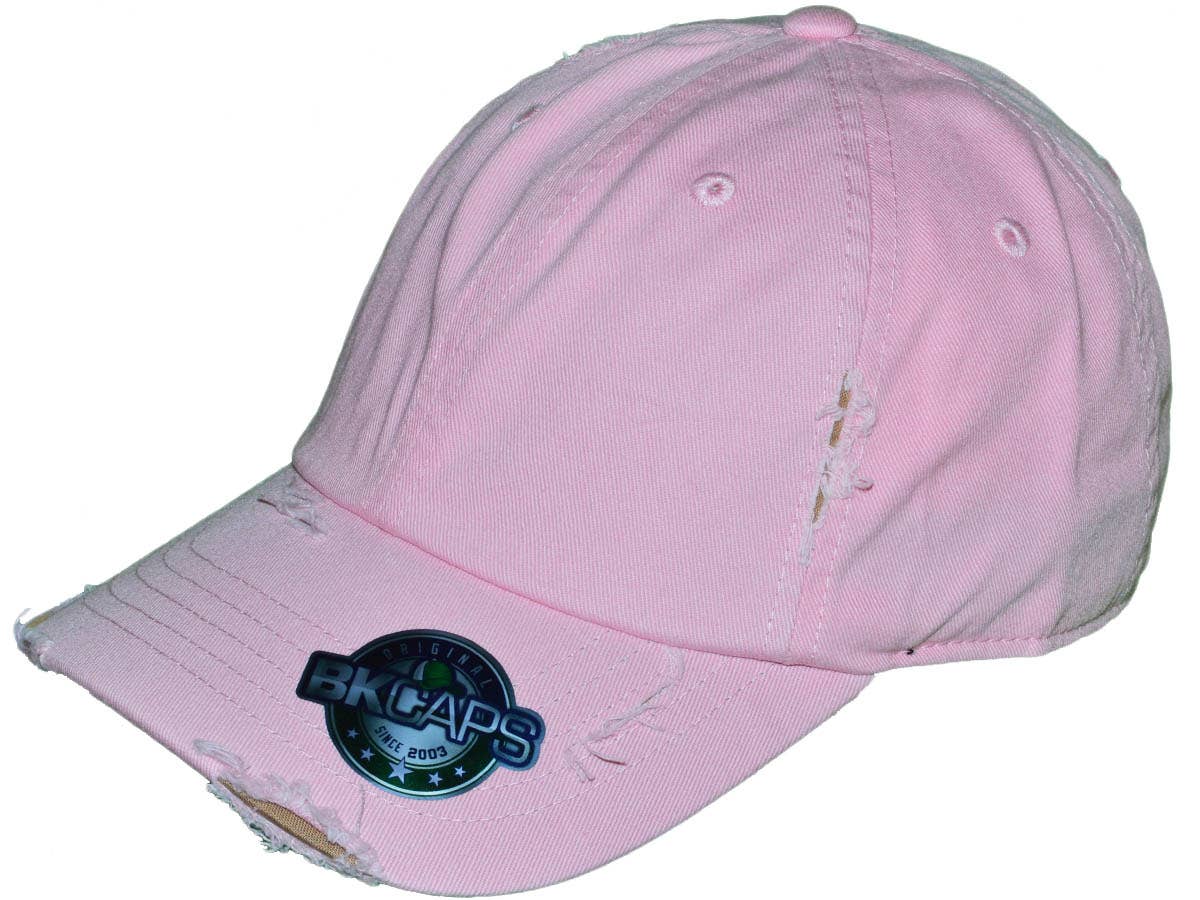 Buck Wholesale - Vendita all'ingrosso Cappellino da baseball - Unisex - Cappello vintage da papà, in cotone di alta qualità, a basso profilo, strappato5