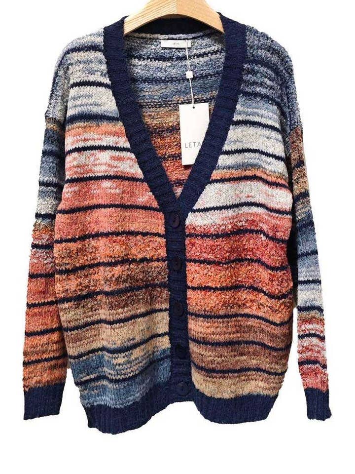 SWEET MAGIC MODA Y COMPLEMENTOS - Wholesale Jacket - Women's - THREE-QUARTER KNITTED JACKET 3