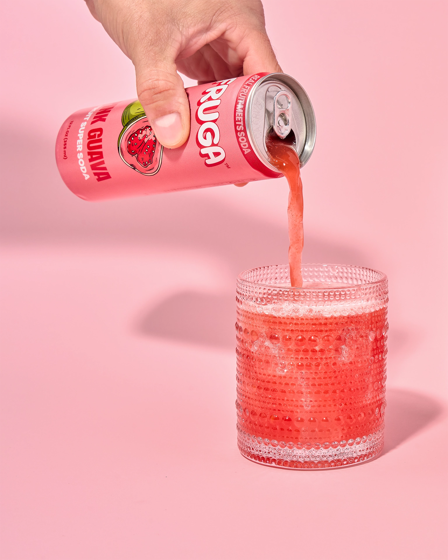 FRUGA Beverage Company - Wholesale Soda/Carbonated Drink - PINK GUAVA1