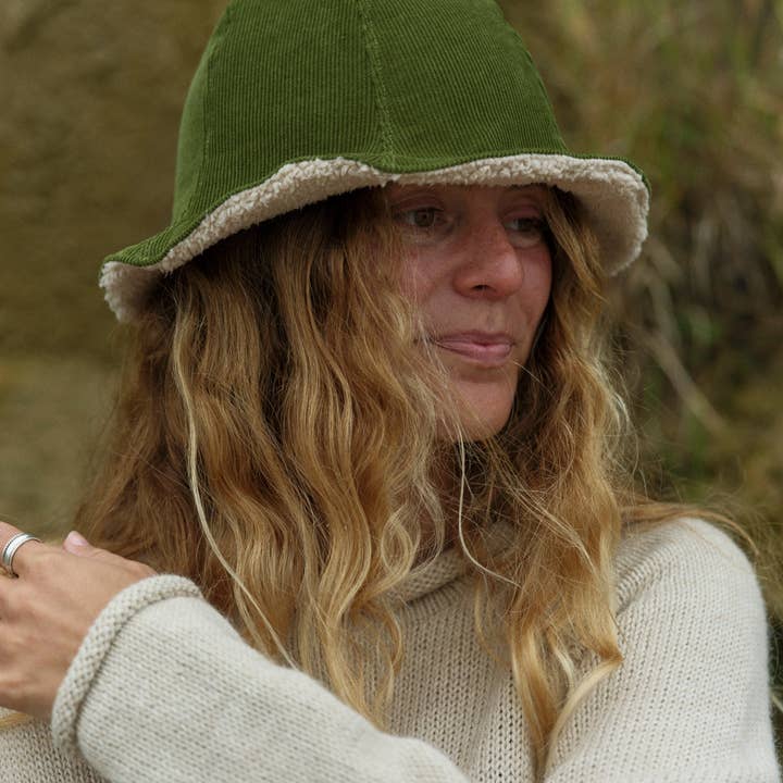 Mash Green Petal Hat for wholesale on Faire2