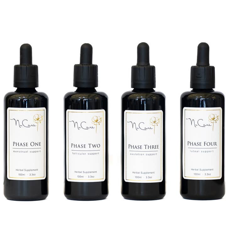 Pack Fertilité en Quatre Phases (Protocole de Fertilité) pour la vente par Griffo Botanicals