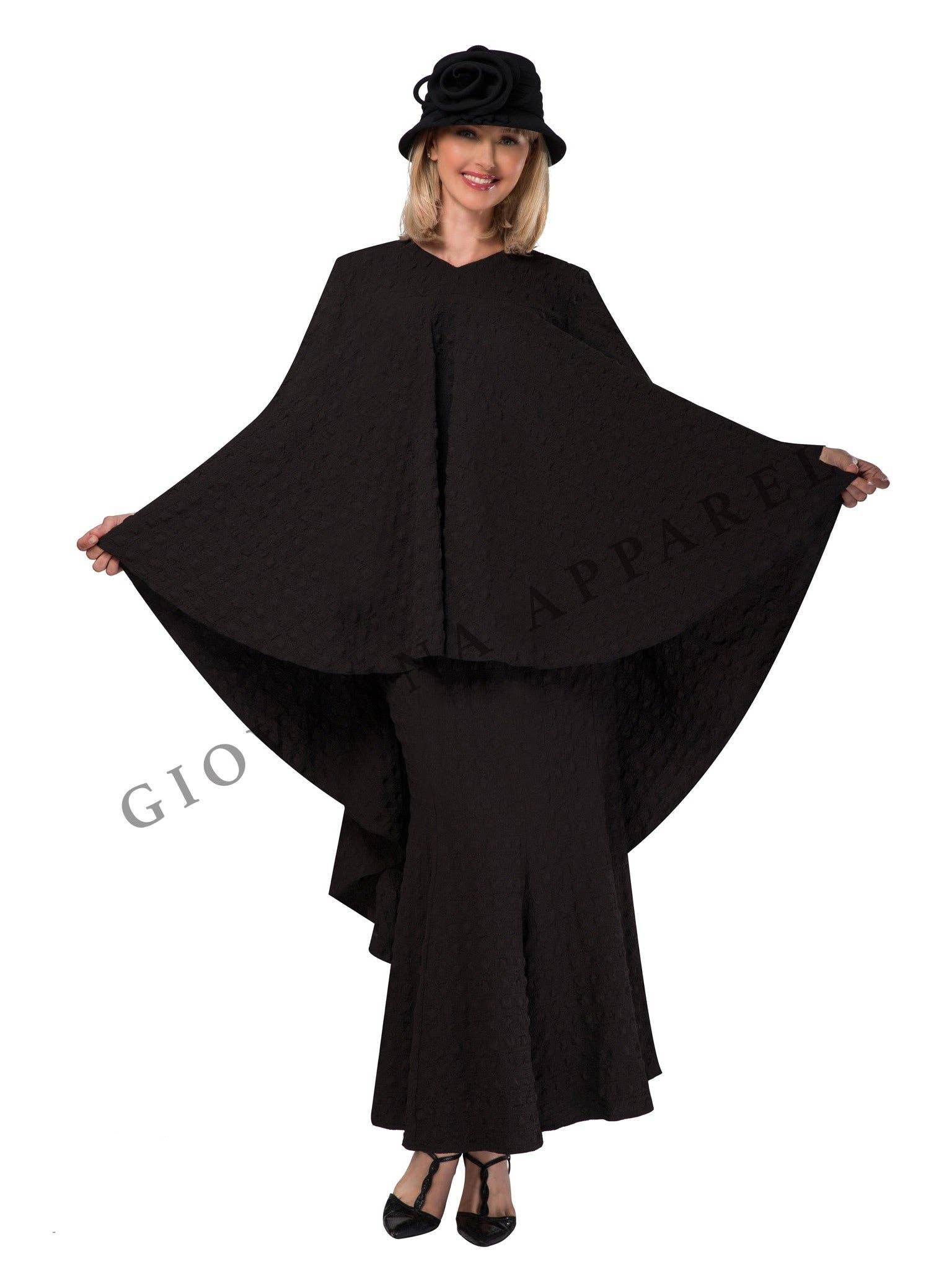 Giovanna - Vendita all'ingrosso Completo top e gonna - Donna - Set top e gonna svasati popcorn 2 pezzi1