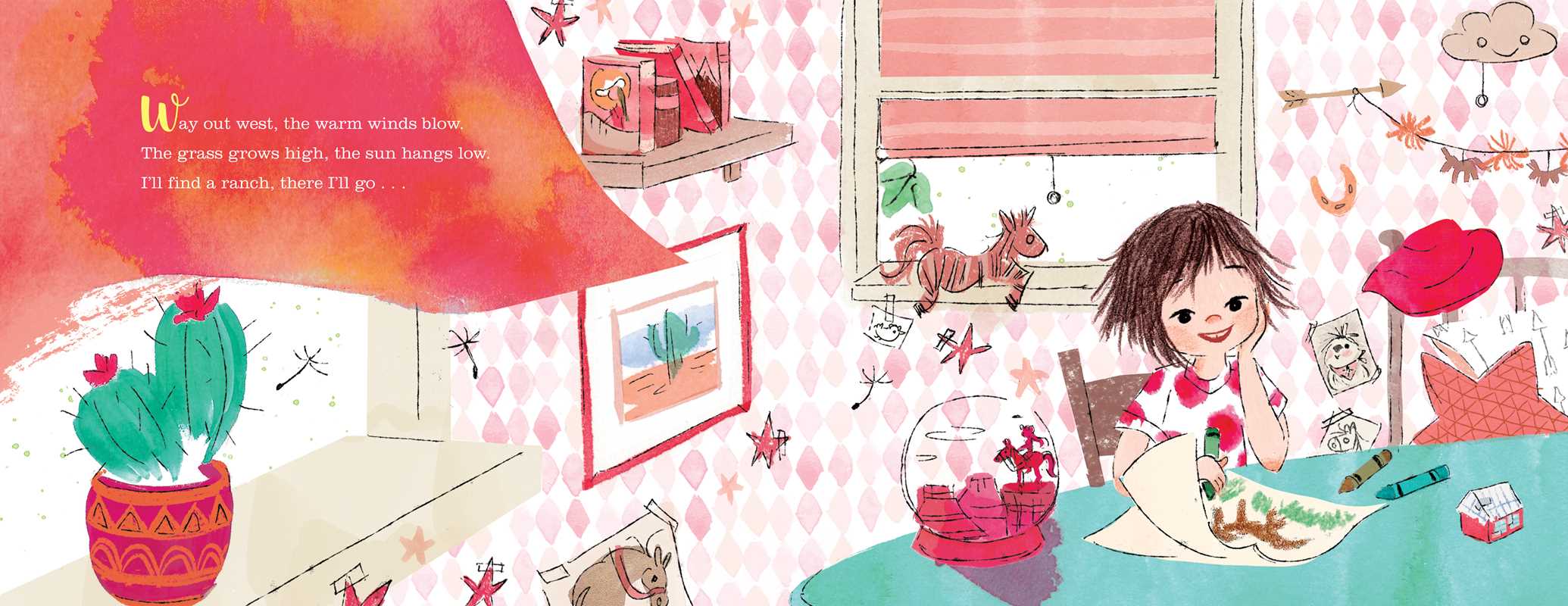 Simon & Schuster - Wholesale Preschool Book (3-5) - I Wanna Be a Cowgirl by Angela DiTerlizzi1