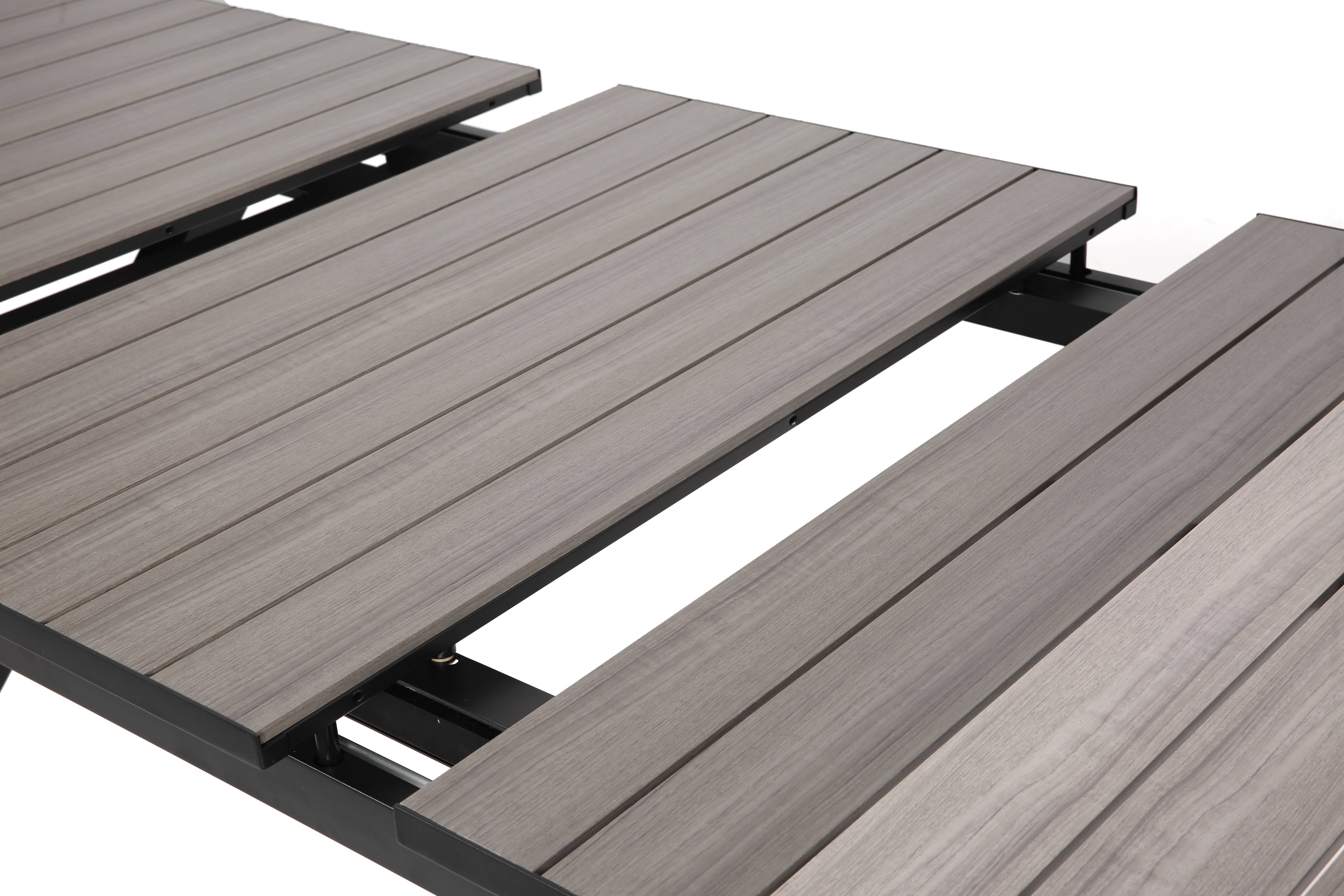 LIFE IS - Wholesale Patio Table - Extendable aluminum garden table 240/300x100x76h1