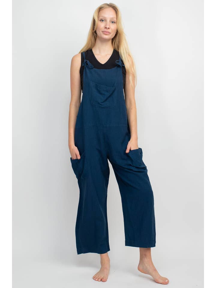 Lakhays Collection Inc. - Vendita all'ingrosso Salopette - Donna - Tuta in canapa Easy Slouchy1