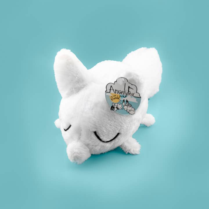 Anxiety Fox – wholesale Stuffed/plush toy – Kids & baby – Small Fluffy Anxiety Fox Plush