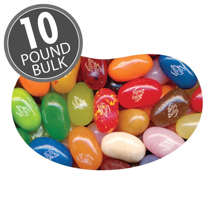 Jelly Belly 49 Flavors Jelly Beans 10 Pounds Bulk Candy for wholesale by Grandpa Joe's Candy Shop