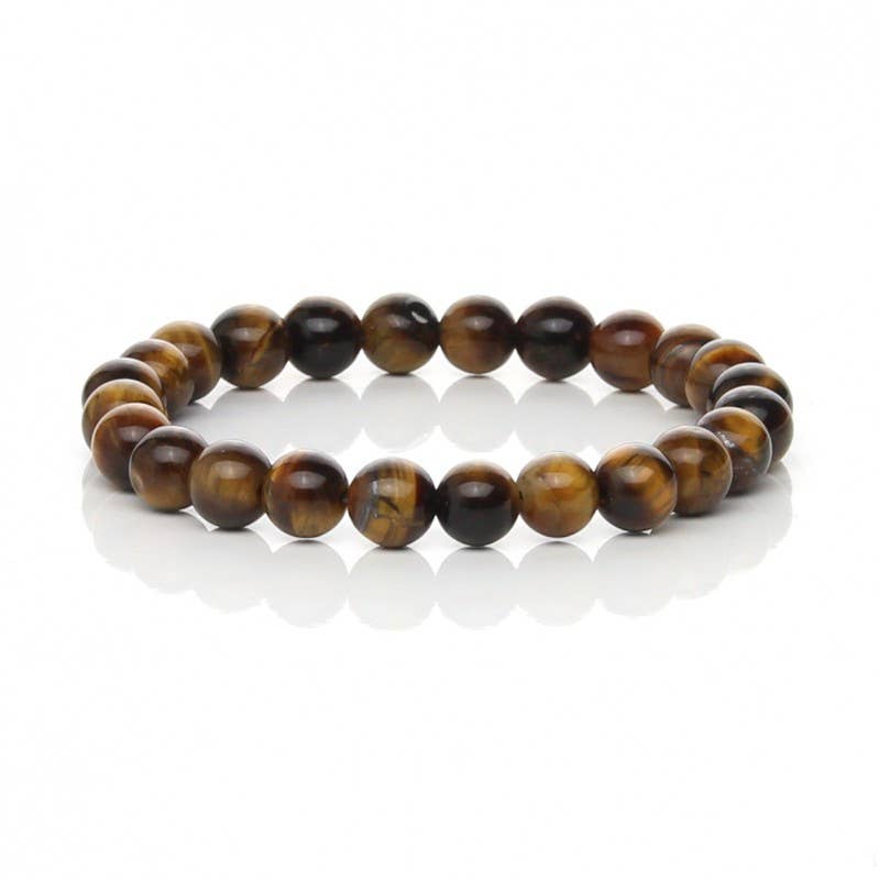 UniArt - Wholesale Cuff Bracelet - Natural tiger eye bracelet2