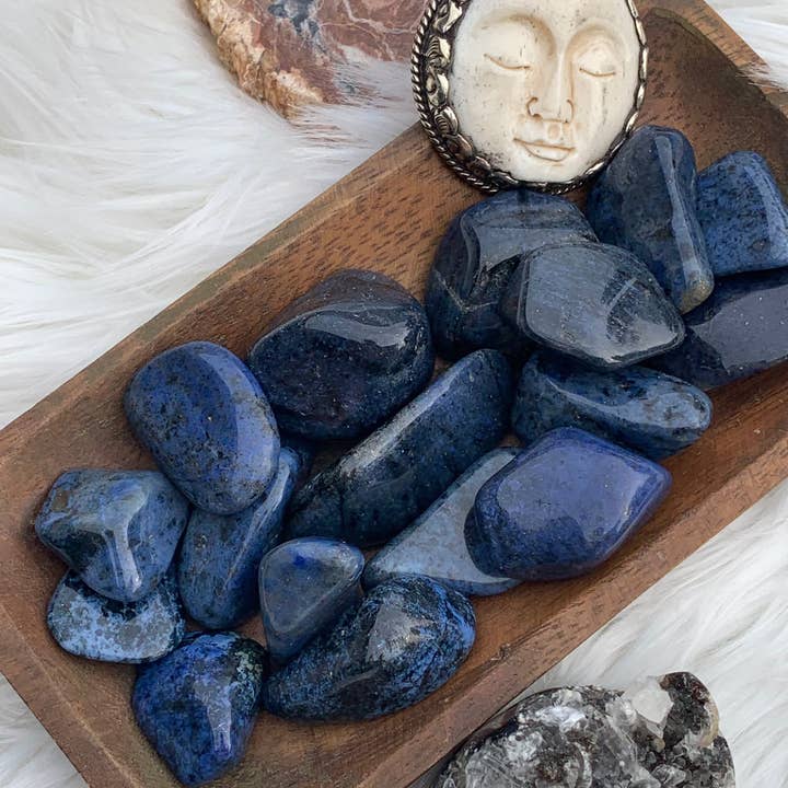 Wild Peonies Xo - Wholesale Spiritual Stone/Crystal - Dumortierite - tumble bundle2