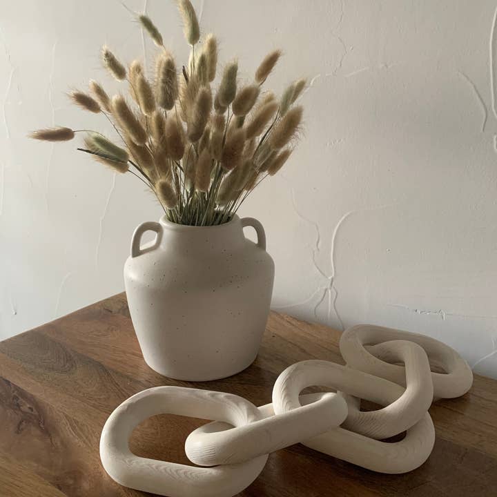 Delmar Decor – Engroshandel Bordpynt – Håndskåret træ kæde9