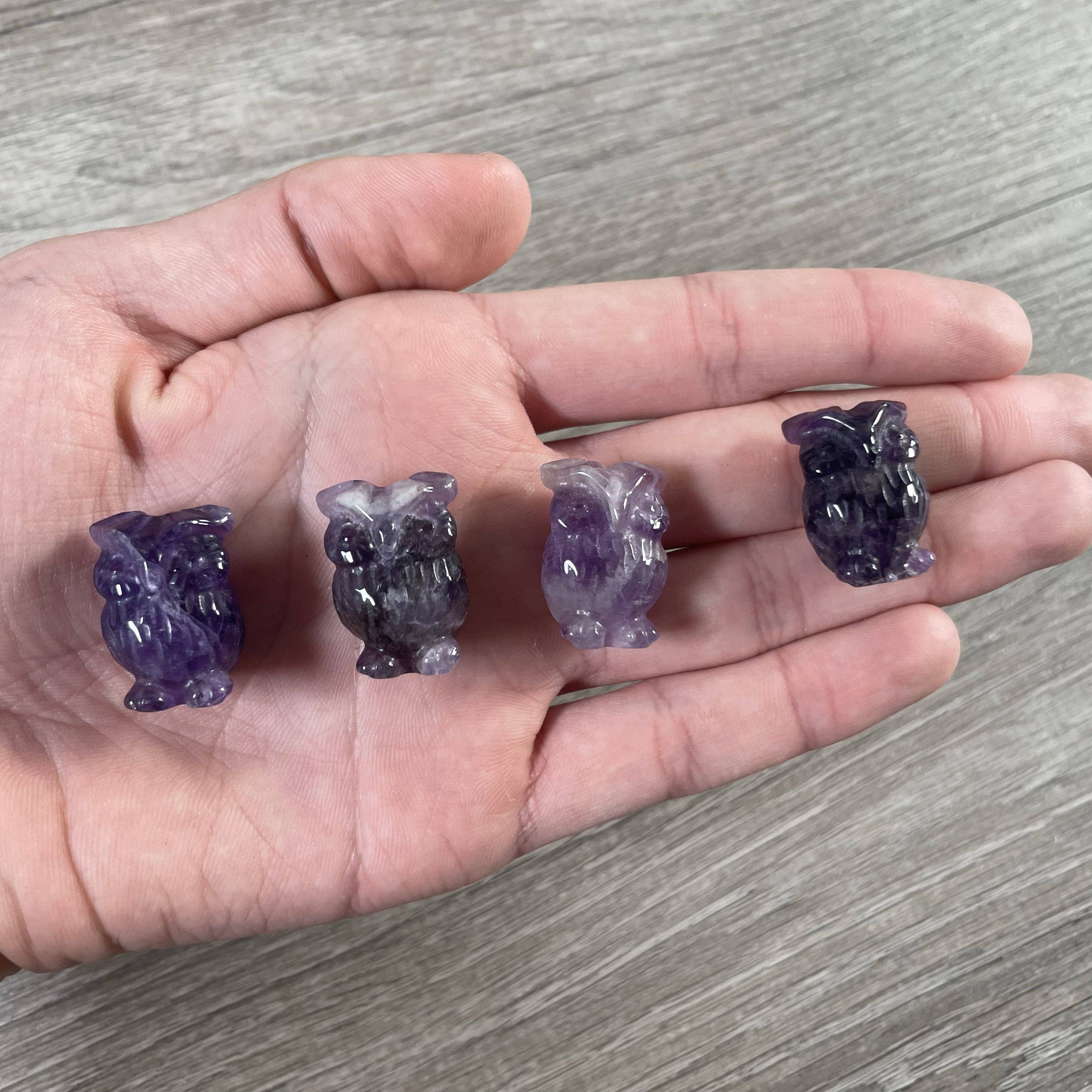 Keystone Crystals - Wholesale Decorative Figurine - Gemstone Owl Figurine – Small Crystal Owl Decor13