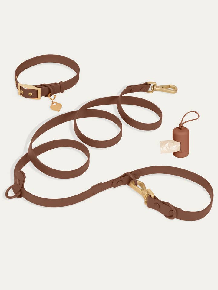 Wander! Kit de Coleira - Cacau por atacado de FURRY MUSE