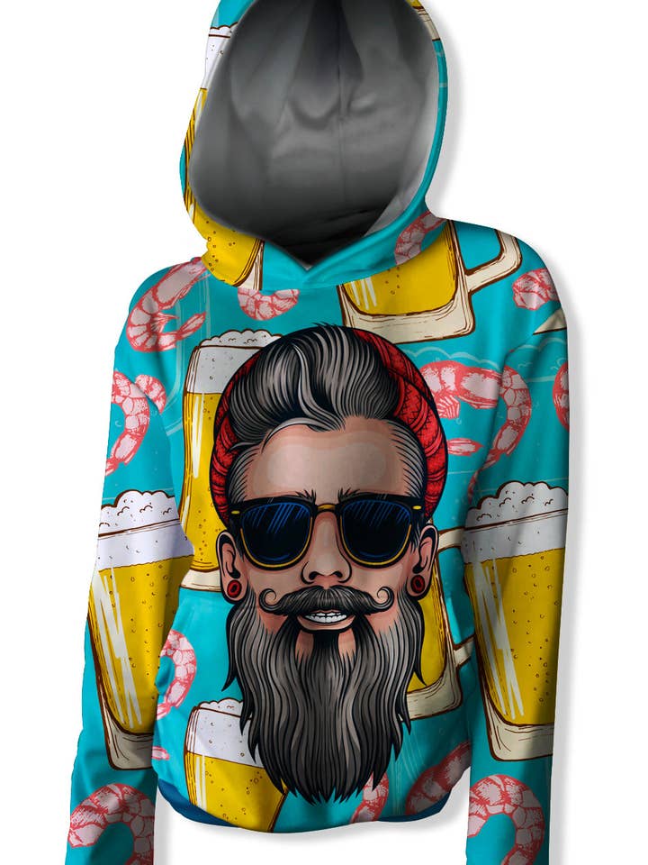 Fishikii Hipster Hoodie | SUD-CAP.04 for wholesale by Fishikii