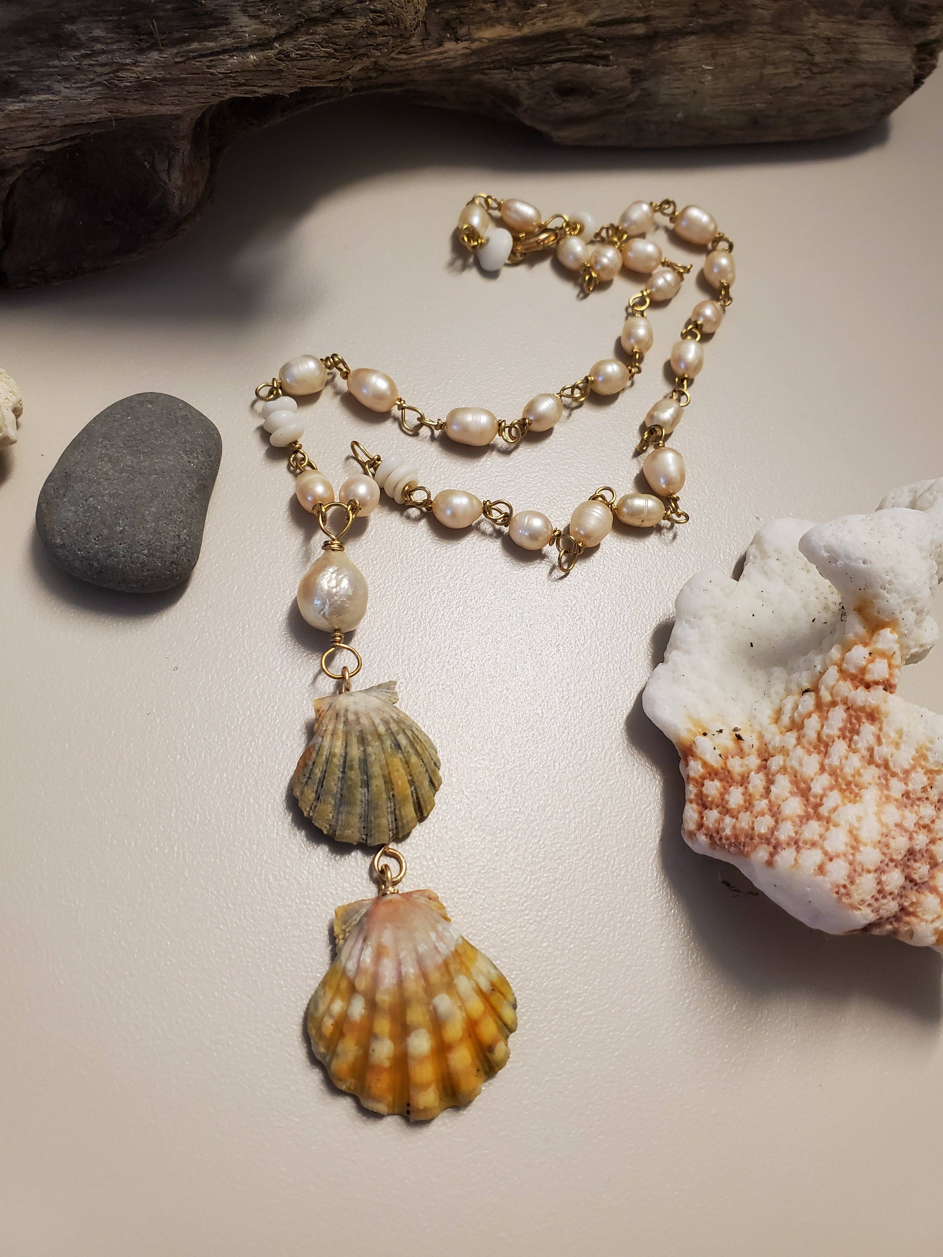 Sassy Wahine Designs - Wholesale Pendant/Charm Necklace - Sunrise & Fresh Water Pearls7